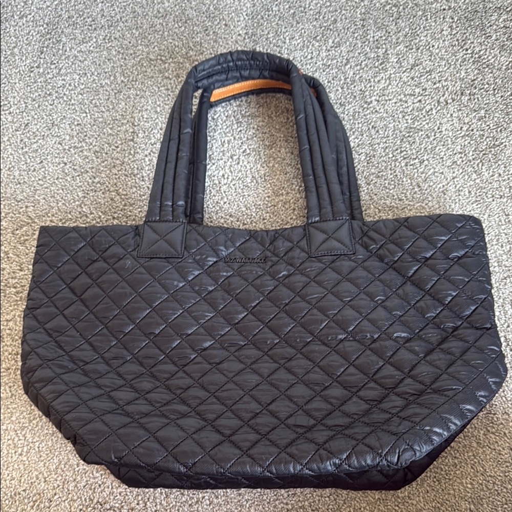 MZ Wallace Medium Metro Quilted Nylon Tote